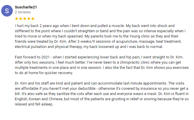 Chiropractic Mt Prospect IL Charlie Testimonial